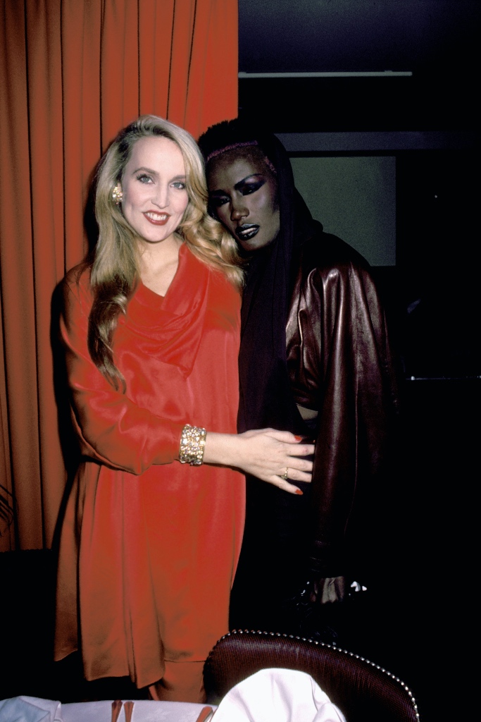 young Jerry Hall, fashion, style, personal style, 1970s, 1980s, stye through the years, model, grace jones