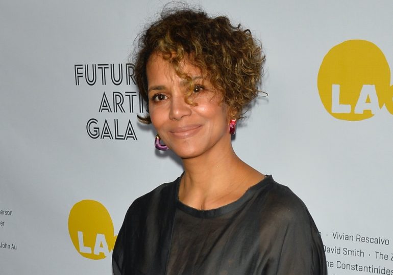 Halle Berry Gets Wild in Bikini & Zebra Print Cover-Up