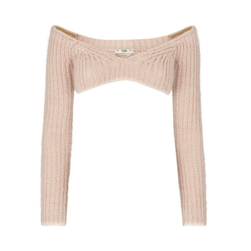 Ribbed Mohair Sweater